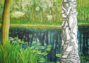 WaldWasser, 60x80